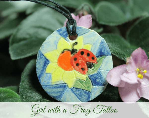 Girl with a Frog Tattoo